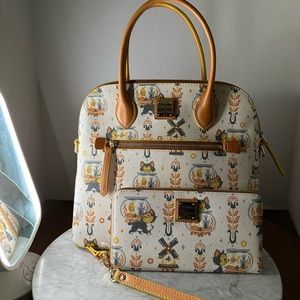 Disney Dooney and Bourke Figaro purse and wallet set